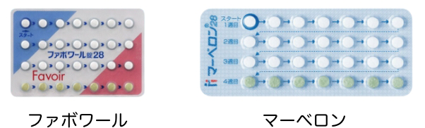ファボワールとマーベロン
