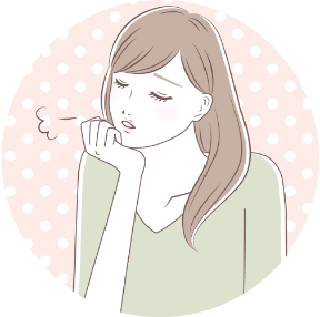 気分が落ち込む女性