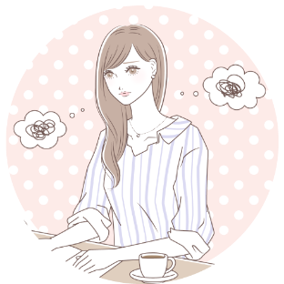 やる気の出ない女性